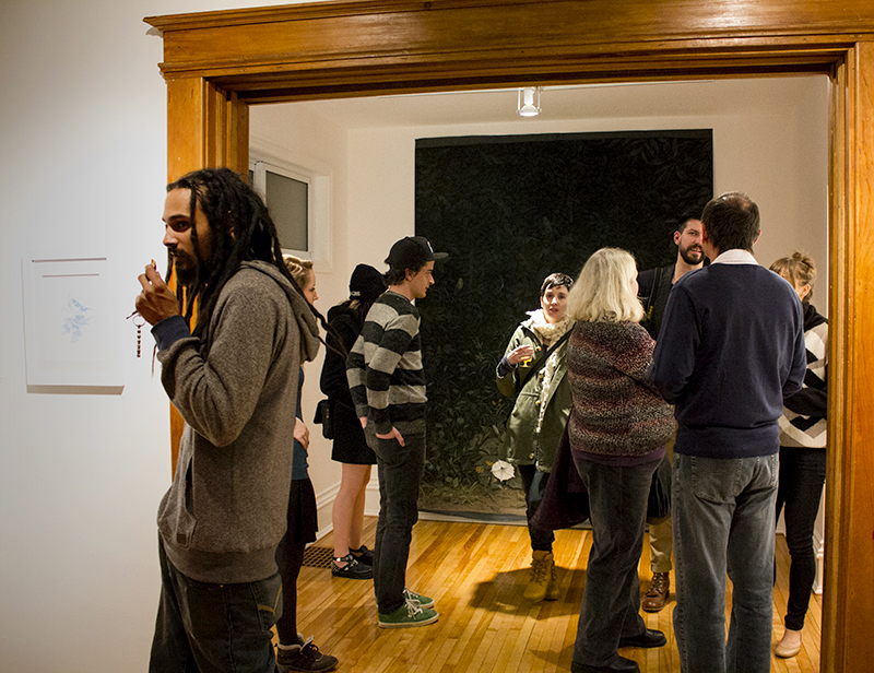 20140117_Zachari Logan talk and reception_4674 reception 3 WEB